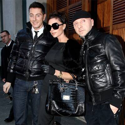 Die Beckhams sind nun in Mailand