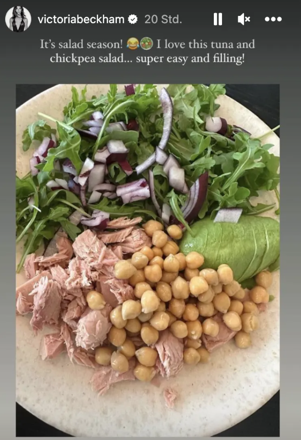Victoria Beckham's Lieblingssalat aus nur 5 Zutaten