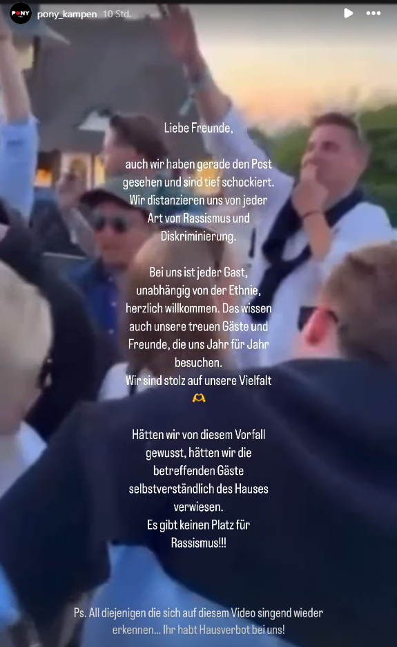 Rassismus-Skandal auf Sylt