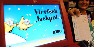 Vierfach-Jackpot mit 6,2 Millionen
