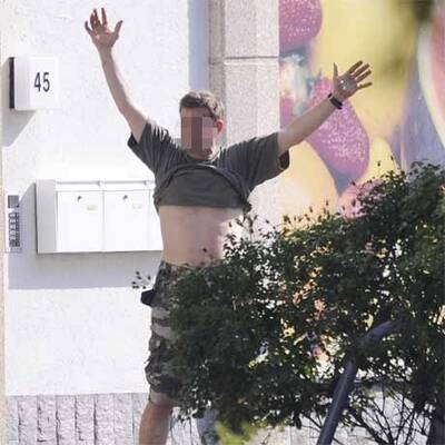 Mutmaßlicher Bombenleger gibt auf