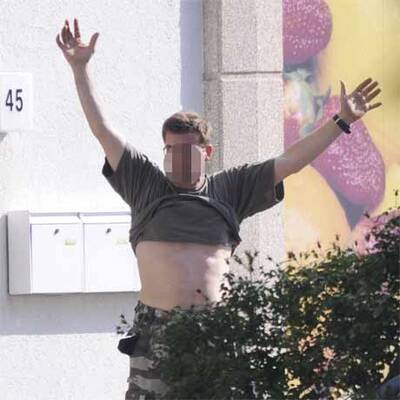 Mutmaßlicher Bombenleger gibt auf