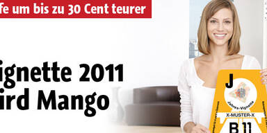 Die Vignette 2011 wird 