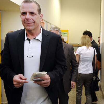 Der FPÖ-Spitzenkandidat bei der EU-Wahl am Sonntag