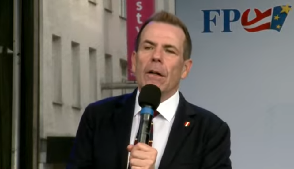 EU-Wahl: Kickl tobt gegen das System und die Gegendemonstranten