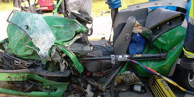 Frontal-Crash: Schüler in Lebensgefahr