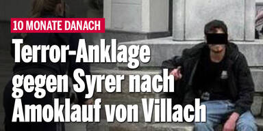 Terror-Anklage gegen Syrer nach Messer-Amoklauf von Villach