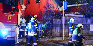  Pensionist stand bei Brand in Flammen 