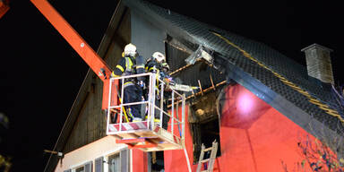  Pensionist stand bei Brand in Flammen 