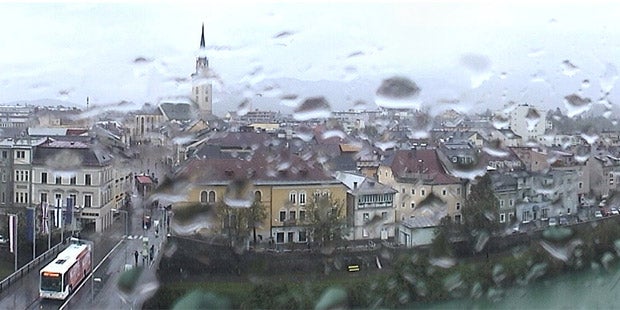 Kaltfront bringt Schnee und Regen