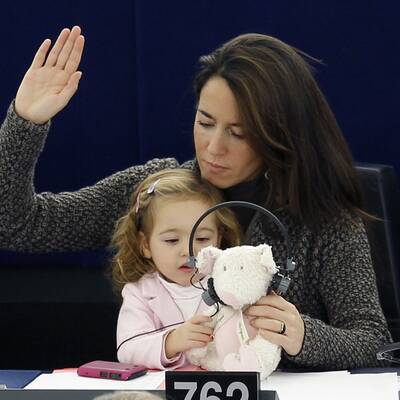 So süß wird im EU-Parlament abgestimmt