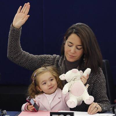 So süß wird im EU-Parlament abgestimmt