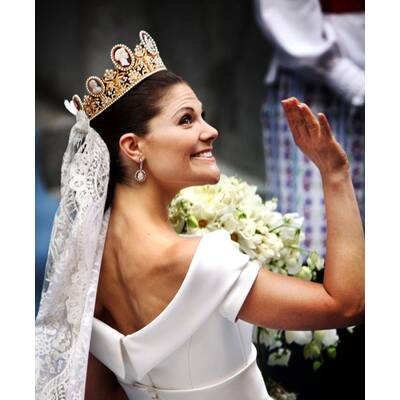 Charlene die mondäne Braut