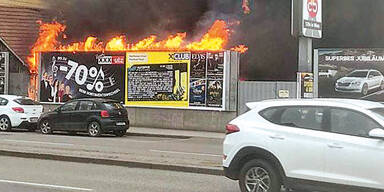 Explosion: Brandstifter-Trio am Werk