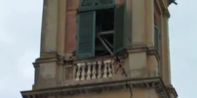 Heftiges Nachbeben ersch&uuml;ttert Norditalien