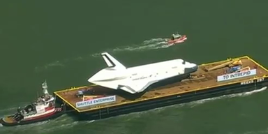 Raumf&auml;hre "Enterprise" auf ihrer letzten Reise