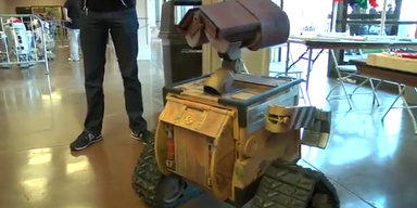 USA: T&uuml;ftler baute einen echten Wall-E 2