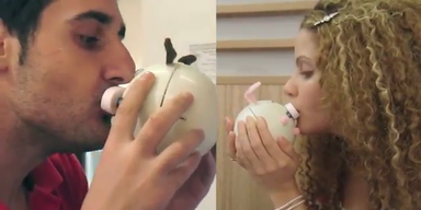 "Kissenger": Roboter &uuml;bertr&auml;gt K&uuml;sse &uuml;bers Web