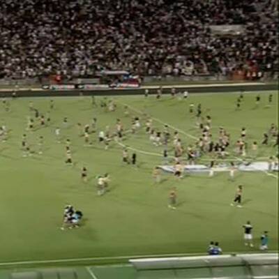 Fanausschreitungen bei PAOK vs. Rapid