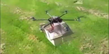 "D&ouml;ner-Copter" liefert Fastfood per Helikopter