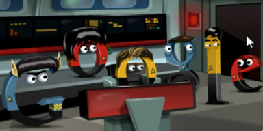 Google-Doodle für Raumschiff Enterprise