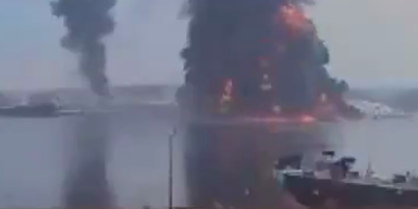 Alabama: Video zeigt Explosion von &Ouml;ltanks