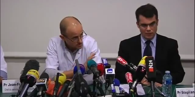 Pressekonferenz zum Zustand von Michael Schuhmacher