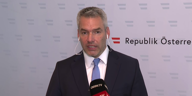 Nehammer spricht über Moria