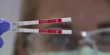 Coronavirus Teststreifen