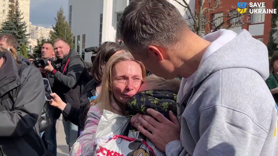 Ukraine verschleppte Kinder gerettet