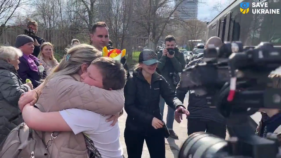 Ukraine verschleppte Kinder gerettet