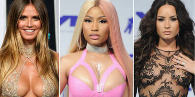 VMAs Klum, Minaj, Lovato