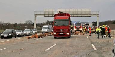 A2 in Richtung Wien gesperrt