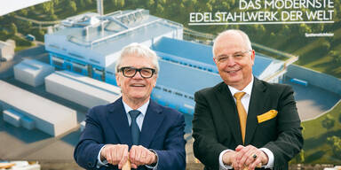 Spatenstich für voest-Edelstahlwerk