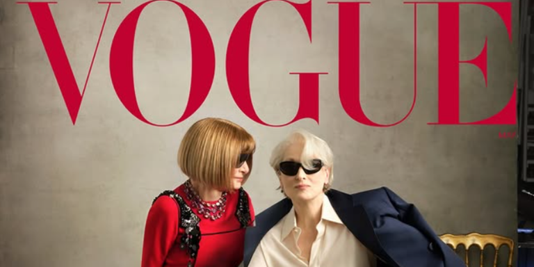 Anna Wintour erstmals auf dem Cover ihrer eigenen Vogue – mit Meryl Streep