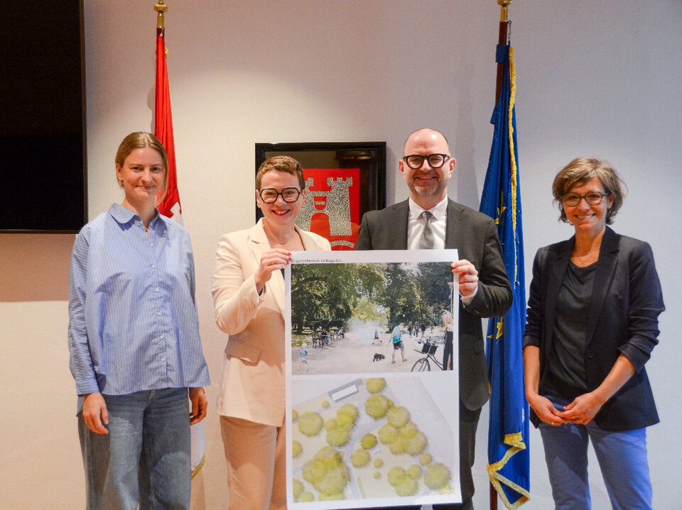 Stadt präsentierte die Pläne.