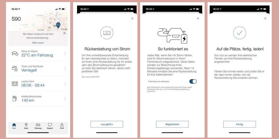 Ein Jahr Gratis-Strom für alle Plug-in-Volvos