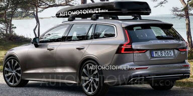 Mega-Leak: Fotos zeigen neuen Volvo V60