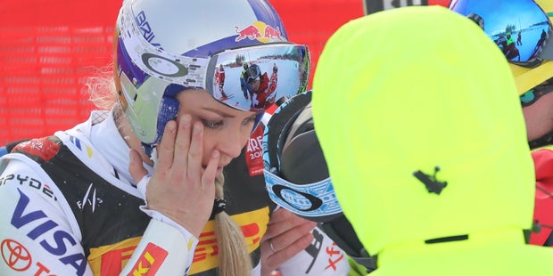 Sturz-Drama um Lindsey Vonn