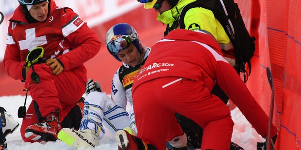 Sturz-Drama um Lindsey Vonn