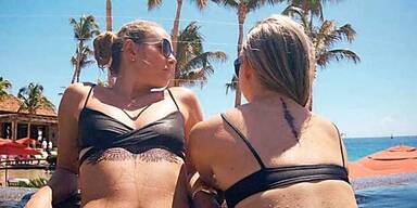 Vonn & Höfl-Riesch  tauchen ab