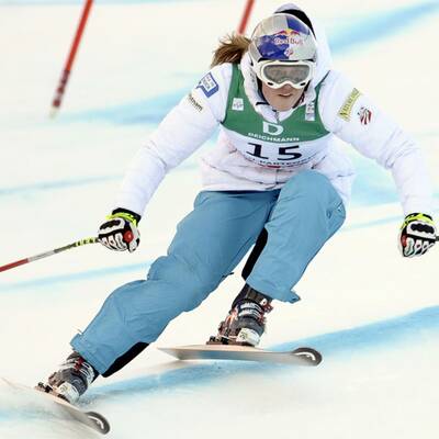 Vonns kurioses Abfahrtstraining