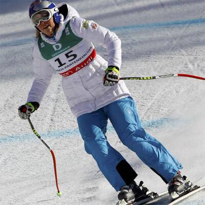 Vonns kurioses Abfahrtstraining