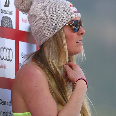 So heiß feierte Lindsey ihren Sieg