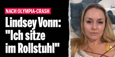 Lindsey Vonn: „Ich sitze im Rollstuhl“