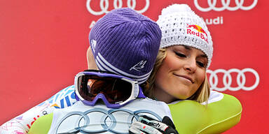 Vonn und Riesch begraben Kriegsbeil