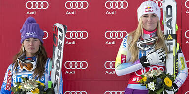 Lindsey Vonn; Tina Maze