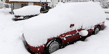 Vorarlberg versinkt im Schnee