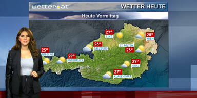 Das Wetter am Vormittag