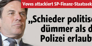 Voves kritisiert Schieder hart